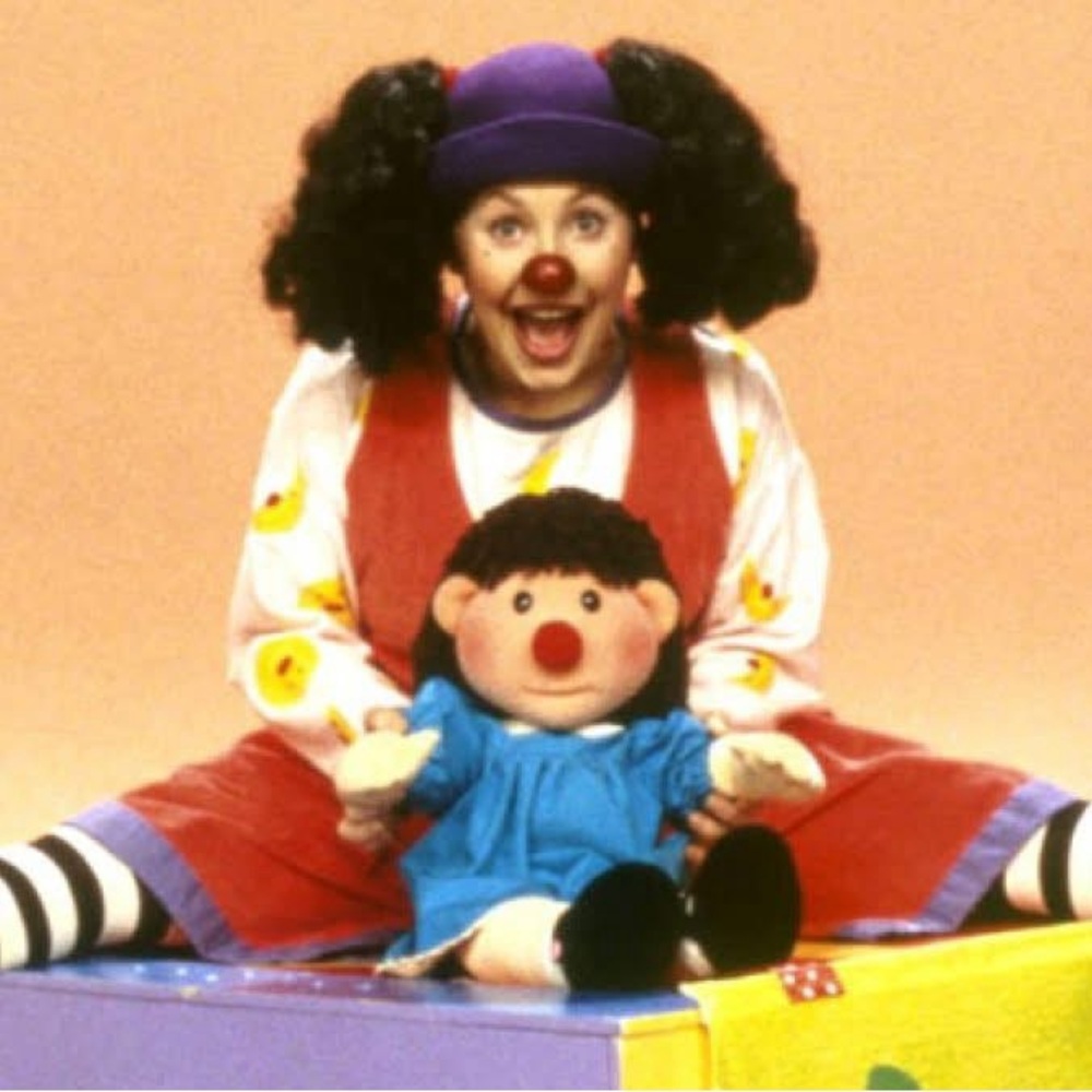 Big comfy couch clown costume m/l women’s